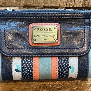 Fossil Emory Multifunction Vintage Wallet